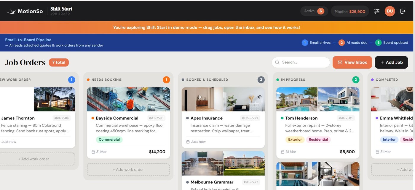 Shift Start job board